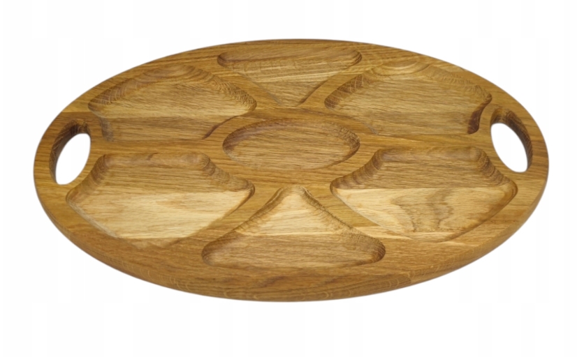 Medinis serviravimo padėklas 45×30 cm – natūralus ir praktiškas Medinis serviravimo padėklas 45x30 cm – natūralus ir praktiškas