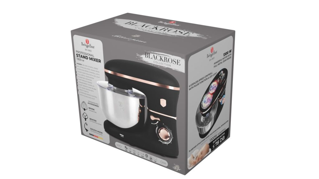 Berlinger Haus BH/9651 Virtuvės Kombainas „Black Rose“