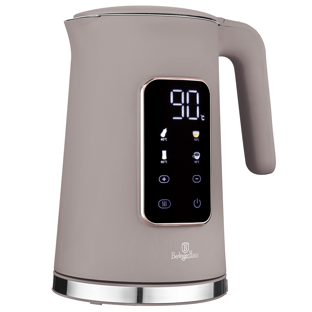 BH-9736-3 Berlinger Haus BH9736 Taupe Skaitmeninis Elektrinis Virdulys