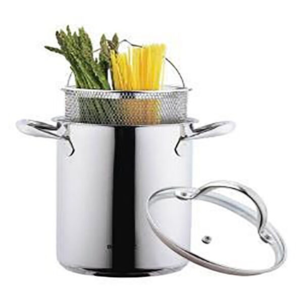 Bergner GOURMET pastapott | 4,2 L, 3 osa, Roostevaba teras