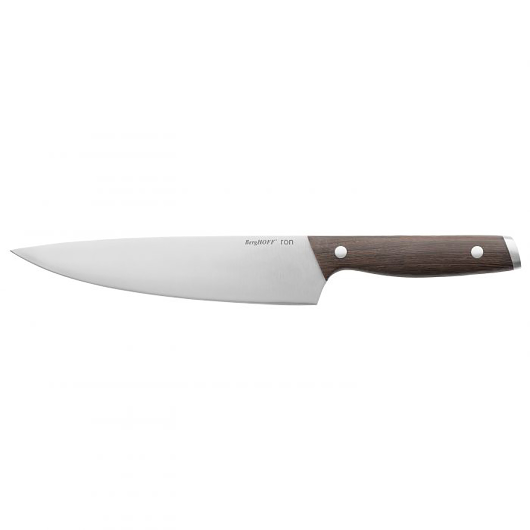 sefo-peilis-berghoff-3900106 BergHOFF Koka nuga Ron 20 cm | Musta terasest tera, Puidust käepide - Image 1