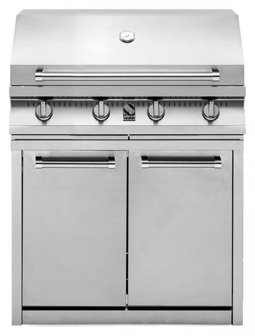 515405 Steel Genesis gaasigrill | 4 põletit, 90 cm laiune - Image 1