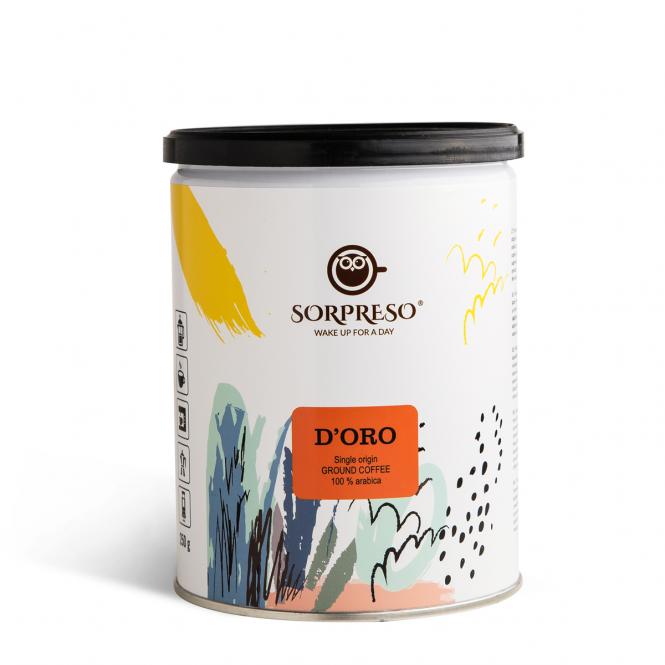 malta-doro SORPRESO D'ORO Malta kohv | 250 g, 100% Arabica, Paapua Uus-Guinea - Image 1