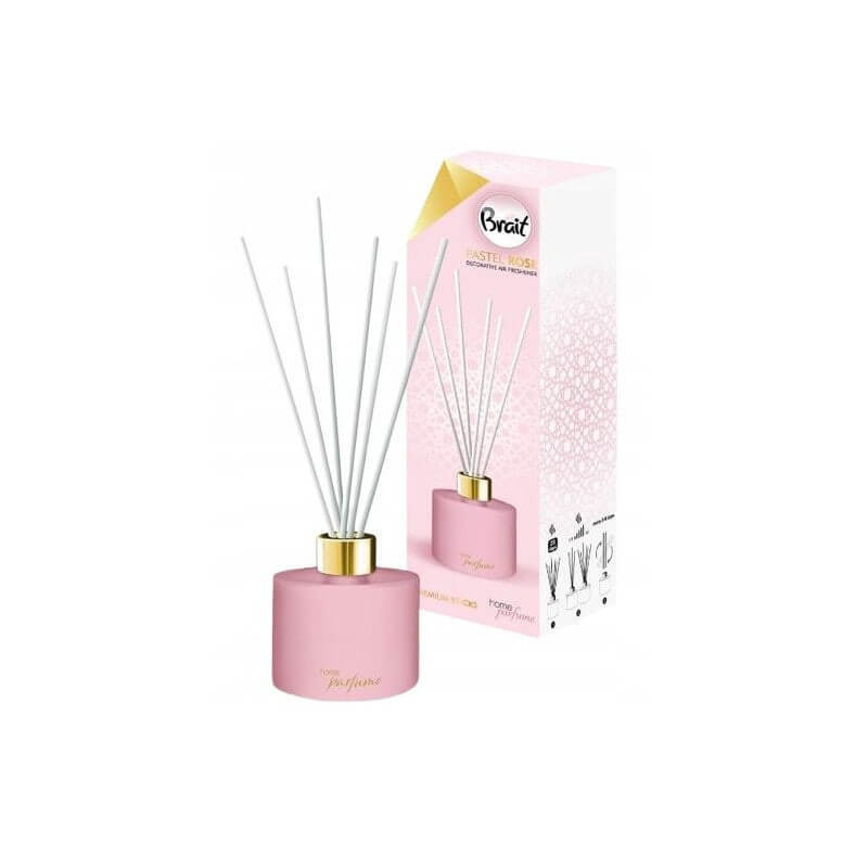dekoratyvinis-oro-gaiviklis-su-lazdelemis-brait-pastel-rose-100ml Dekoratiivne õhuvärskendaja pulkadega Brait Pastel Rose, 100ml | Luksuslik kodulõhn - Image 1