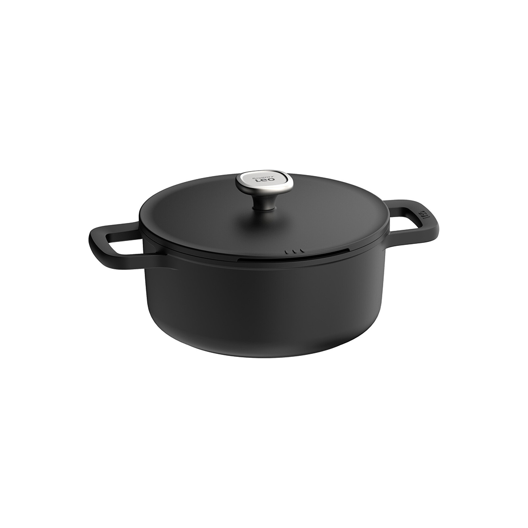 puodas-phantom-24cm-berghoff-3950576 BergHOFF Pott PHANTOM 24 cm, 4.4 L, kurnamisku kaanega - Image 1