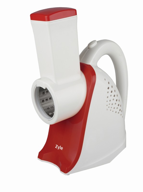 01_ZY750SR ZYLE Elektriline Köögiviljalõikur ZY750SR | 200 W, 4 lisatarvikut (riiv/viilutaja), otse lõikamine - Image 1