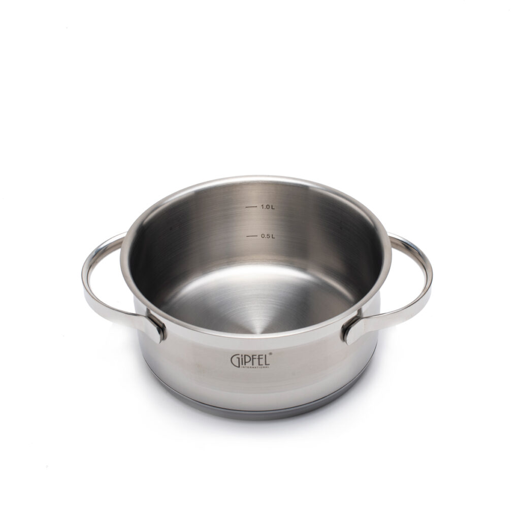 GIPFEL Puodas Victory 1366 | 1.3 L, 16 cm, Plienas 18/10, Indukcija