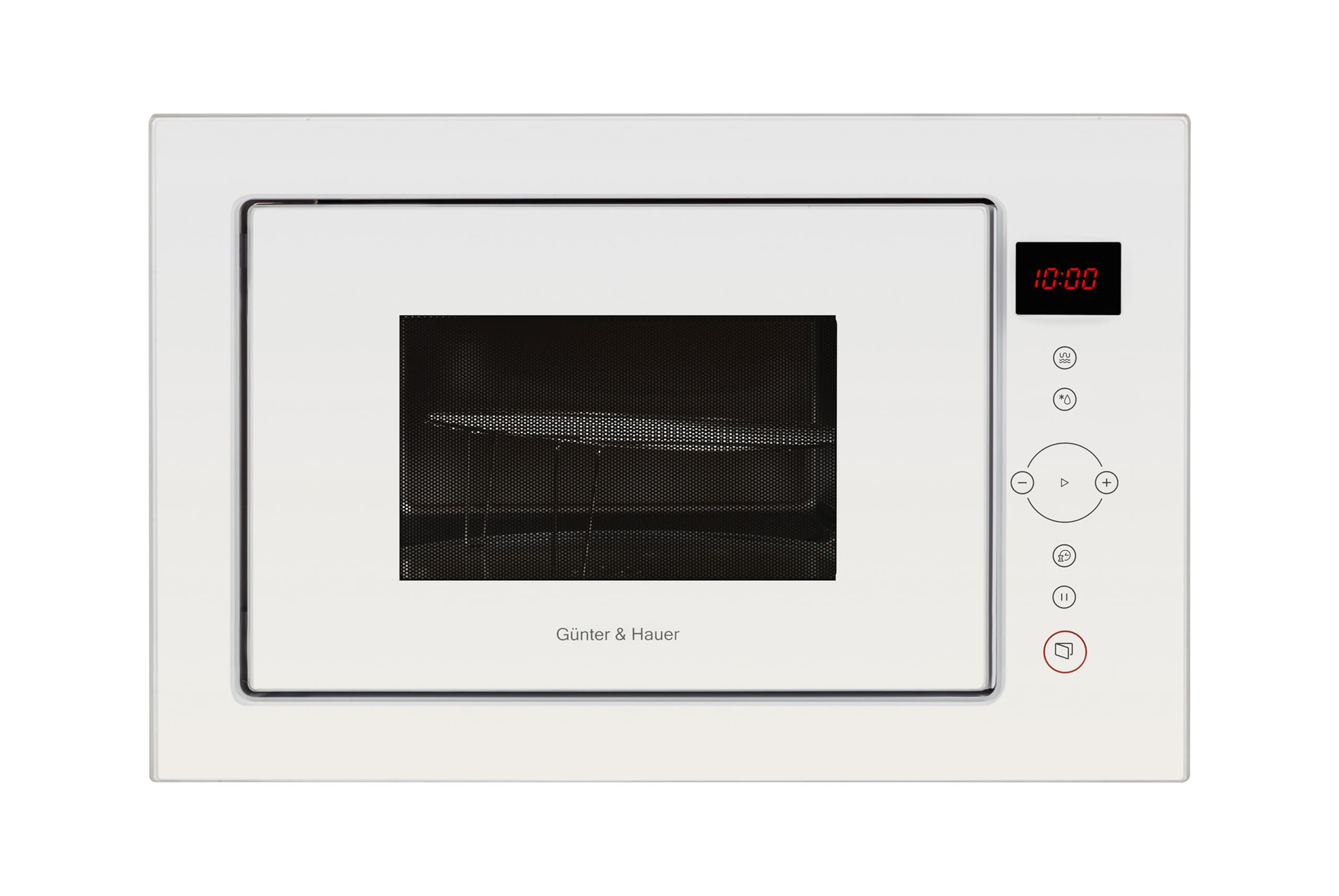 Mikrobangine-GH-EOK-2502WH-1 Günter & Hauer Sisseehitatav mikrolaineahi EOK 2502WH | 25 L, 900 W, Grill, Valge klaas - Image 1