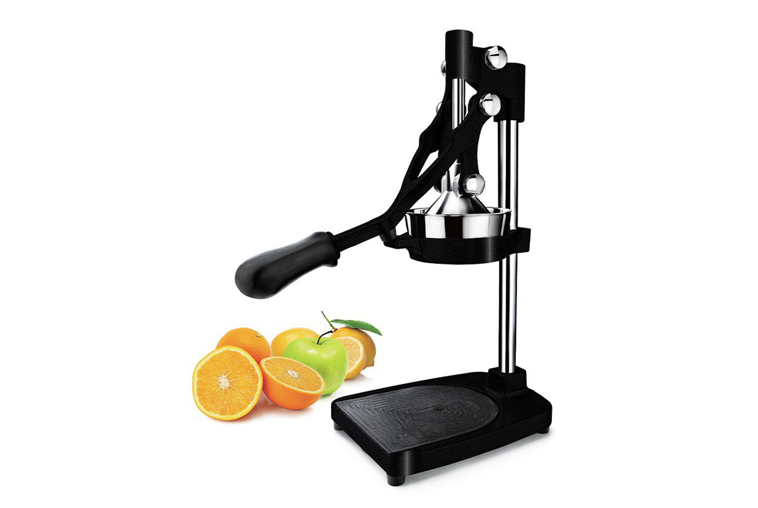 Sulciaspaude-ZY503BCJ ZYLE Professional Multifunktsionaalne Mahlapress ZY503BCJ | 4-in-1: Mesi, Õunalõikur, Friikartulid - Image 1