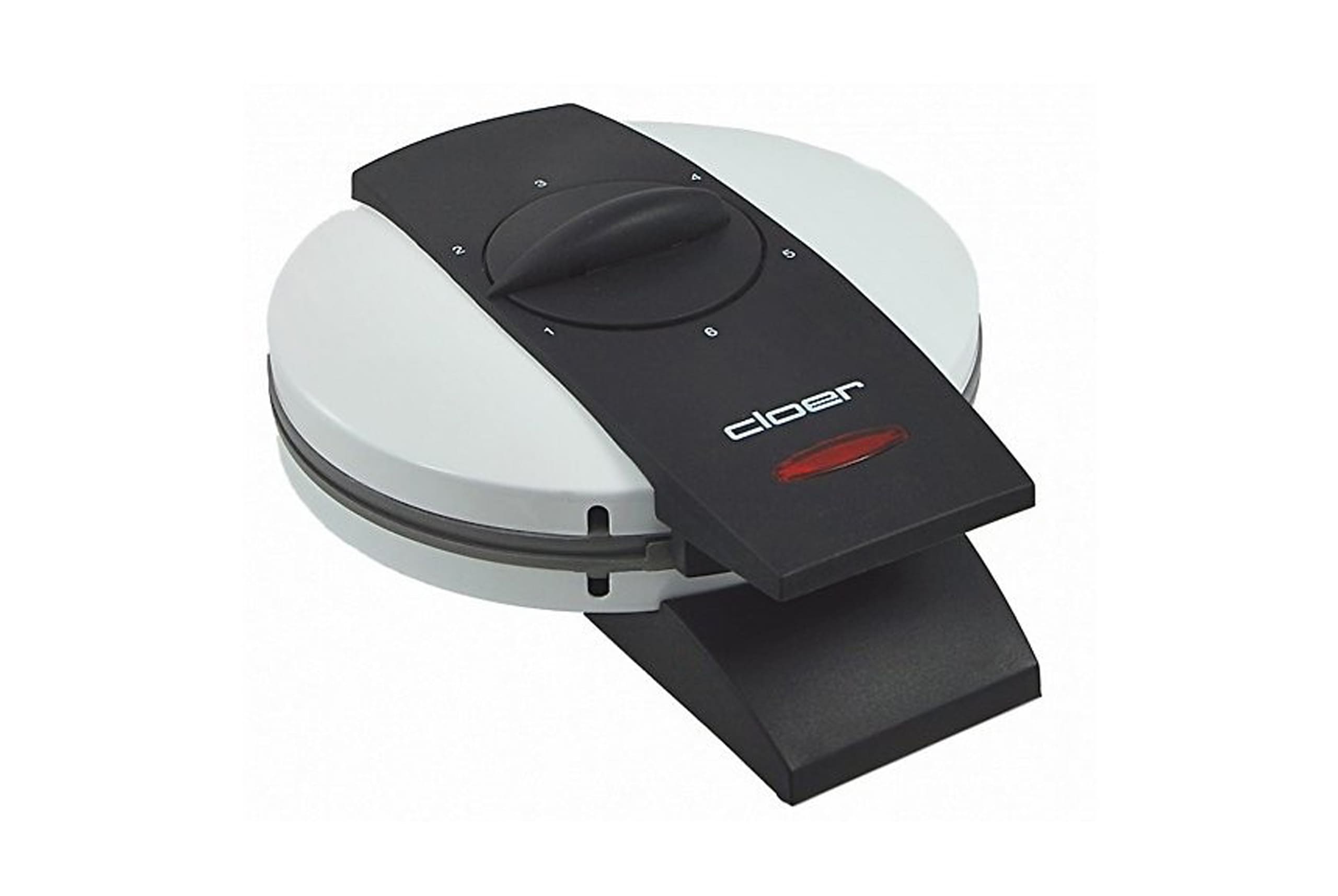 Vafline-Cloer-CLO0261-1 CLOER Vahvliküpsetaja CLO0261 | 800 W, õhukesed ja krõbedad vahvlid, reguleeritav pruunistusaste, valge metall - Image 1