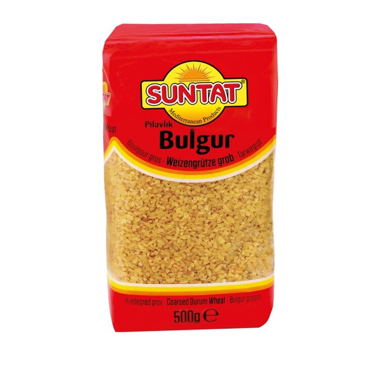 bulgur-stambios-kvieciu-kruopos-plovui-suntat-500-g-1 Bulgur suuresõnalised nisu terad (plovi jaoks) SUNTAT, 500 g - Image 1