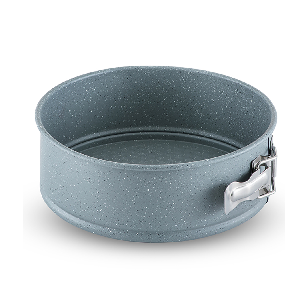 gipfel-0369 GIPFEL Ümmargune küpsetusvorm MARBLE 0369 | 20x7 cm, süsinikteras, mittenakkuva kattega - Image 1