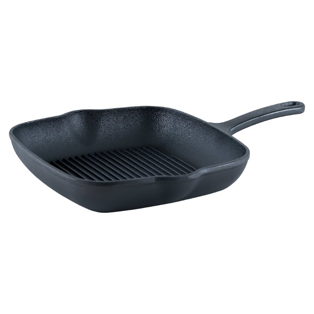 ketaus-keptuve-grill-gipfel-2155 GIPFEL Ketaus Grillpann DILETO 2156 | 26x26 cm, ruudukujuline, sobib kasutamiseks ahjus - Image 1