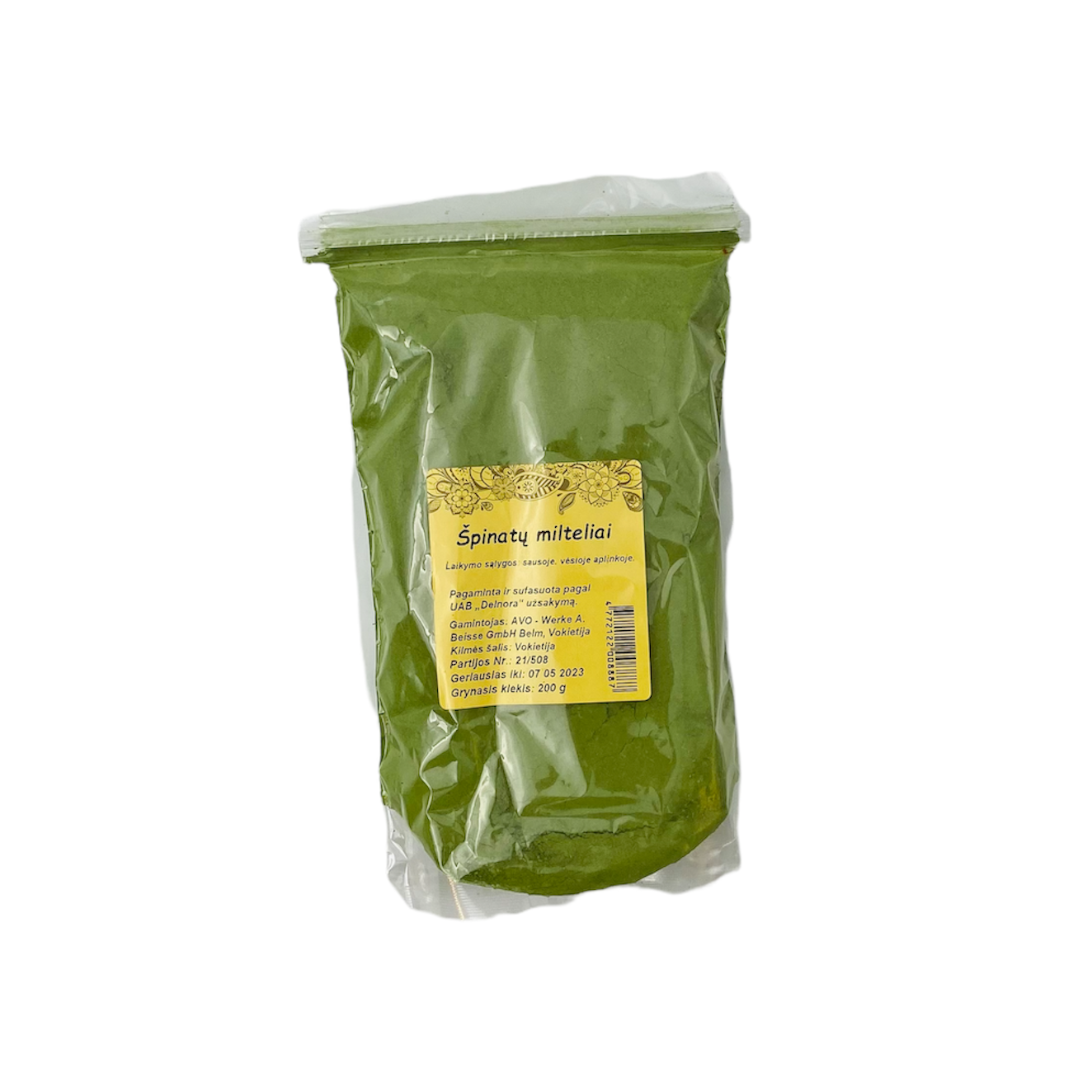 spinatu-milteliai-200-g-1 Špinatipulber, 200 g - Image 1