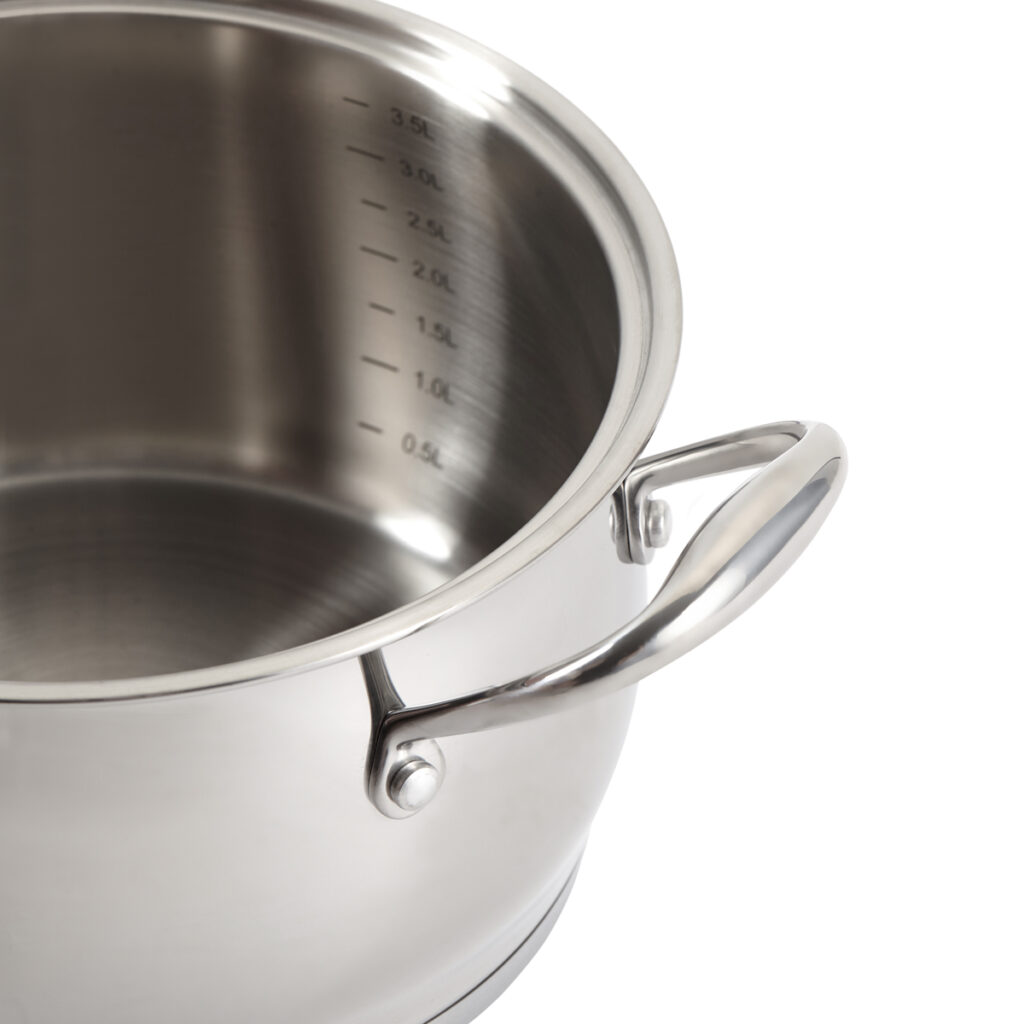 GIPFEL Puodas Cantata 1264 | 20 cm / 3,5 l, Nerūdijantis plienas