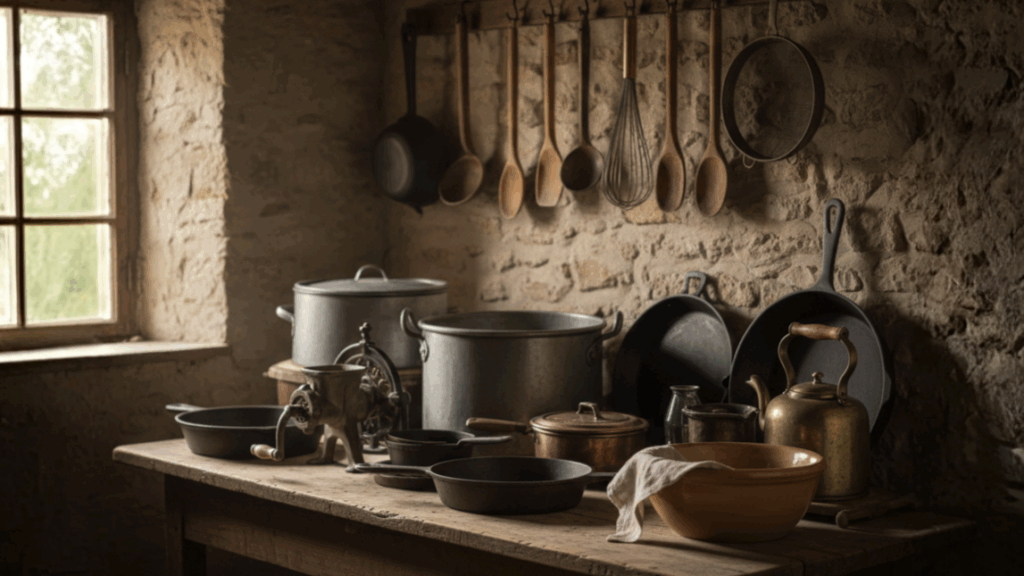 Antiiksed köögiriistad ja kööginõud läbi sajandite
