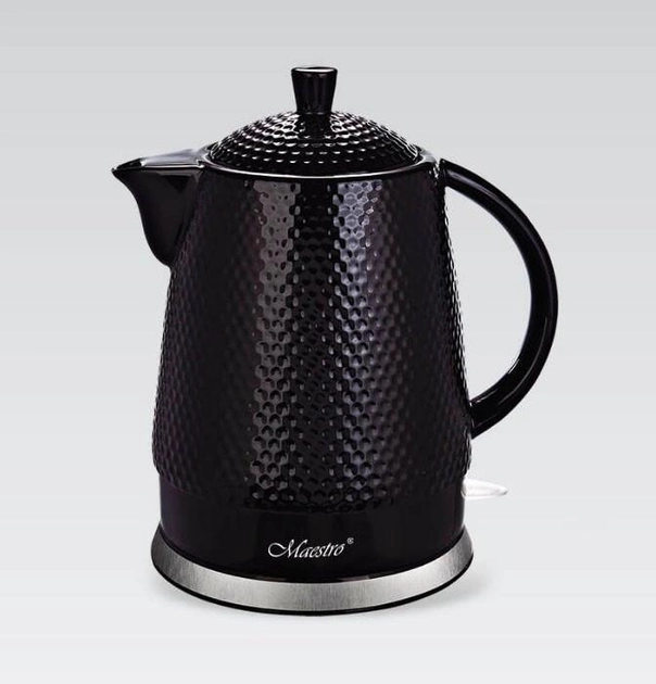 399235379 MAESTRO Elektriline veekeetja MR-069 | 1,5 l, Keraamiline, Must - Image 1