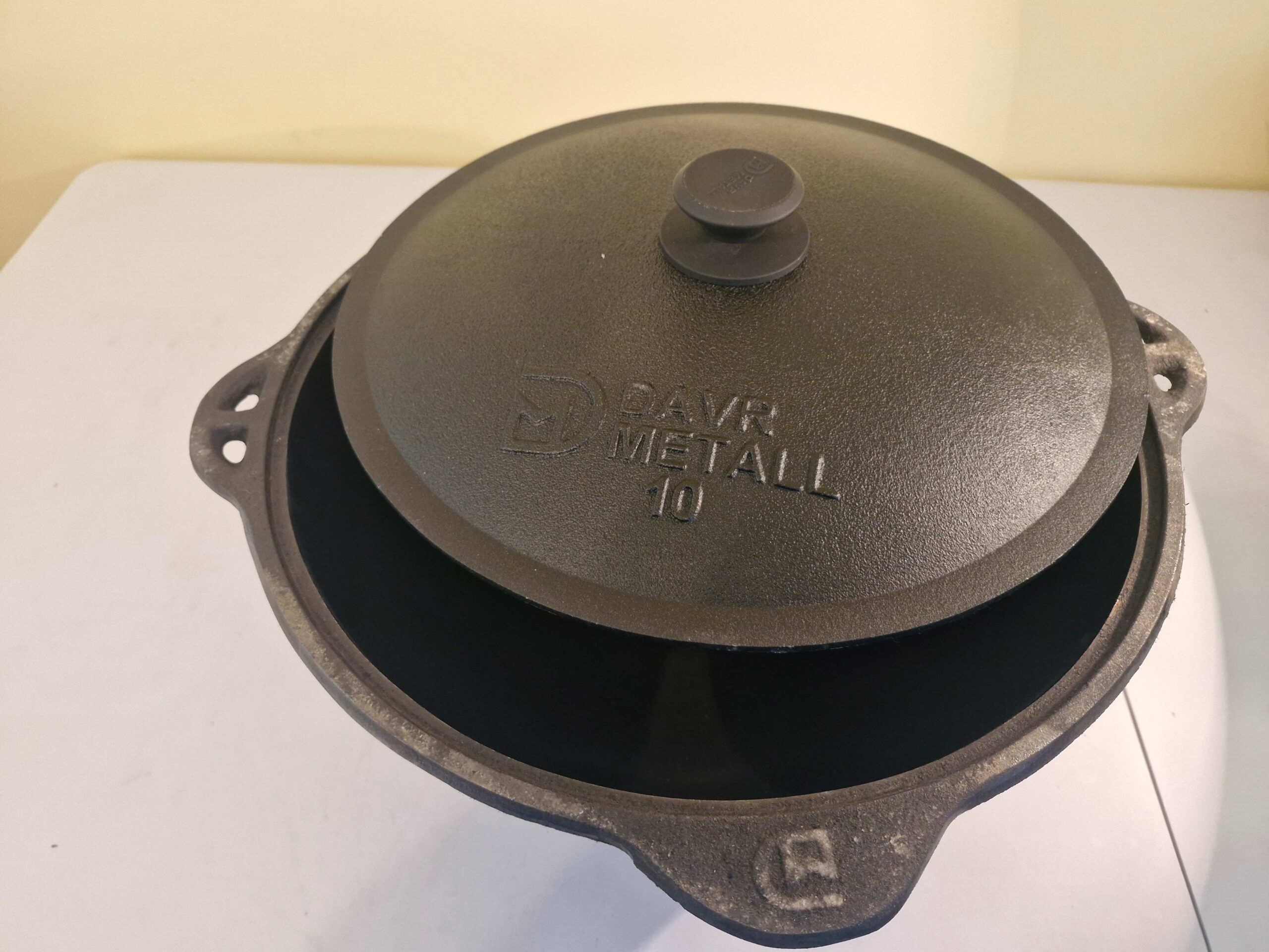 20260125_101817 Usbeki malmist pada DARV METAL 10,0 L, Lihvitud sisemus, Lame põhi - Image 1