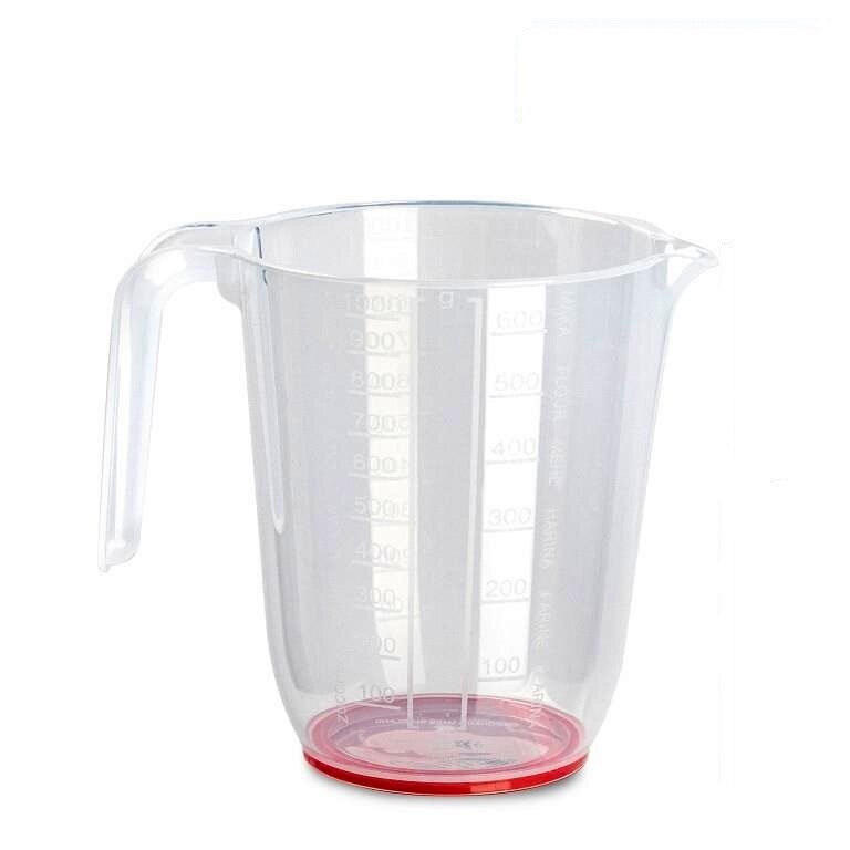 7a877ee3da4d03d4f9c0db3e376cf013-25fa8_reference Plastikust kann "PlasticForte", 1 l (mõõteskaalaga, värv juhuslik) - Image 1
