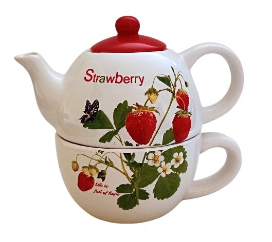 7e681af8fb9dbab422ae300b5f497085-392da_reference Keraamiline teekomplekt „Tea for One“ (Teekann ja kruus), 360/330 ml - Image 1