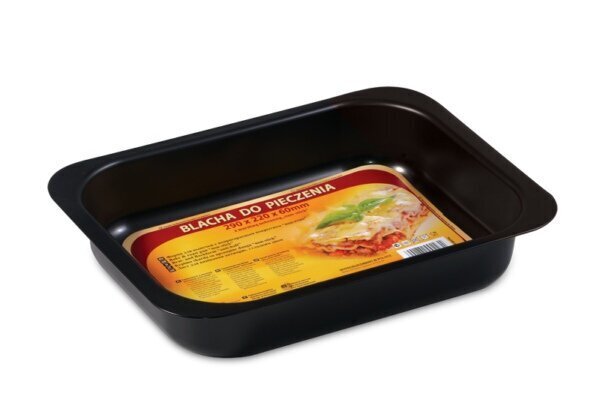 duonos-kepimo-forma-290x220x60-mm-e8eb0_reference Ristkülikukujuline mittenakkuva kattega küpsetusvorm SNB, 29x22x6 cm - Image 1