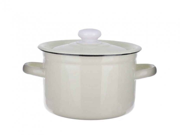 emaliuotas-puodas-2-l-611b4_reference Emailitud pott kaanega Idilia, 2 l, erinevad värvid, induktsioon - Image 1