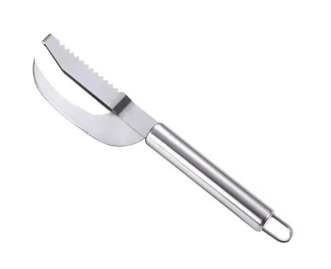 fishscraper-zvynu-valymo-peilis-3in1-23-cm-b3a10_reference Roostevabast terasest kalapuhastusnuga „FishScraper“ 3-in-1, 23 cm - Image 1