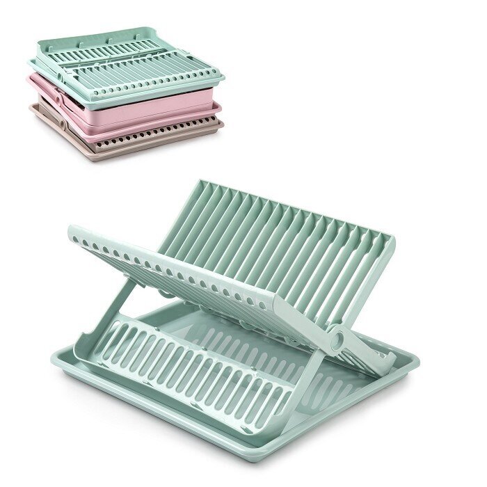 indu-dziovykla-e7ddf_reference Universaalne nõudekuivatusrest Plastic Forte, 37x33 cm, plastist - Image 1