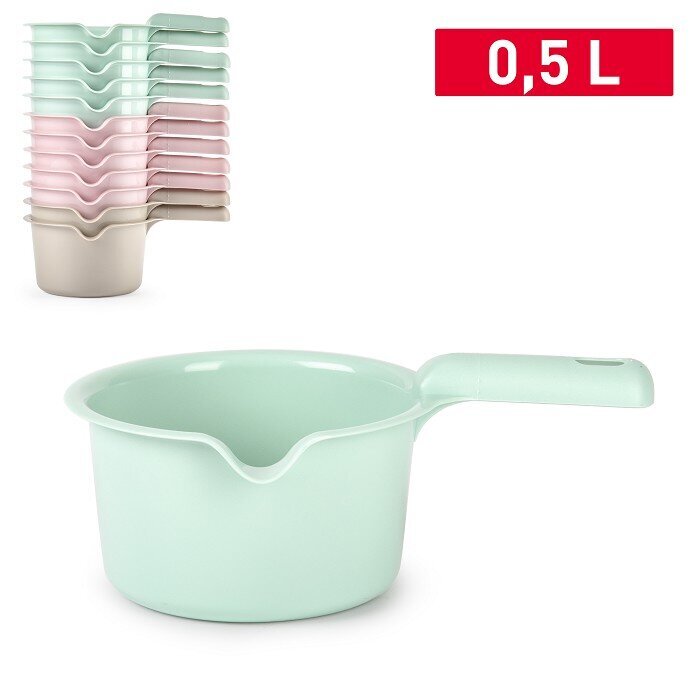 kausas-05-l-d1c06_reference Plastist kopsik (kühvel) Plastic Forte, 0,5 l, universaalne (MIX) - Image 1