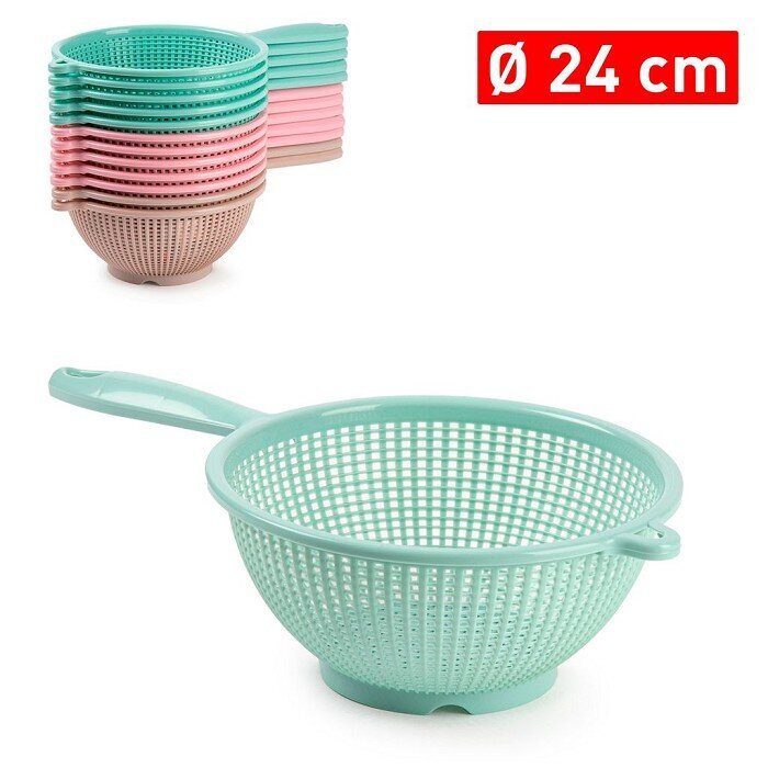 kiaurasamtis-su-rankena-24-cm-c611b_reference Plastist sõel käepidemega Plastic Forte, 24 cm, universaalne (MIX) - Image 1