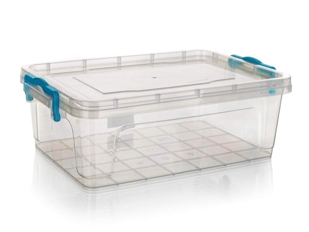 maisto-saugojimo-indas-4l_reference Suure mahutavusega ristkülikukujuline toidukarp, 4 L, 28 cm (Läbipaistev) - Image 1