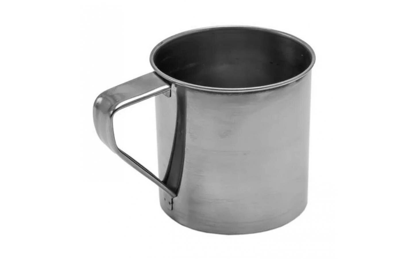 nerudijancio-plieno-puodelis-420-ml-05505_reference Roostevabast terasest kruus Vetro-Plus, 420 ml, hõbedane - Image 1