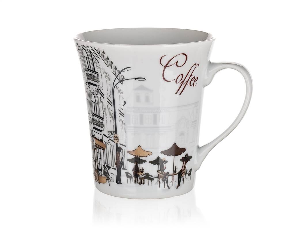 puodelis-340-ml-14121_reference Portselanist kruus Banquet, 340 ml, erinevad värvid (MIX) - Image 1