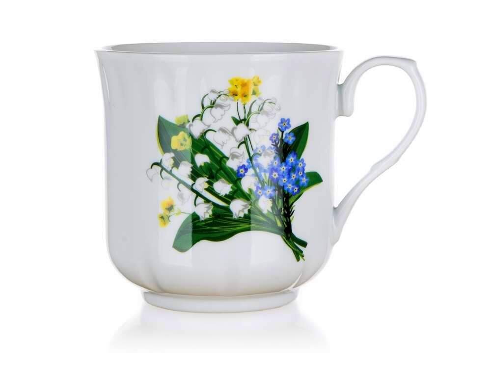 puodelis-560-ml-dc62e_reference Suur portselanist kruus Banquet, 560 ml, dekooriga - Image 1