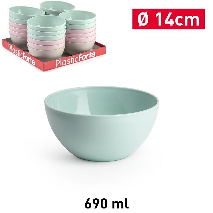 salotine-690-ml-bd774_reference Plastist kauss / salatikauss Plastic Forte, 690 ml, 14 cm (MIX) - Image 1