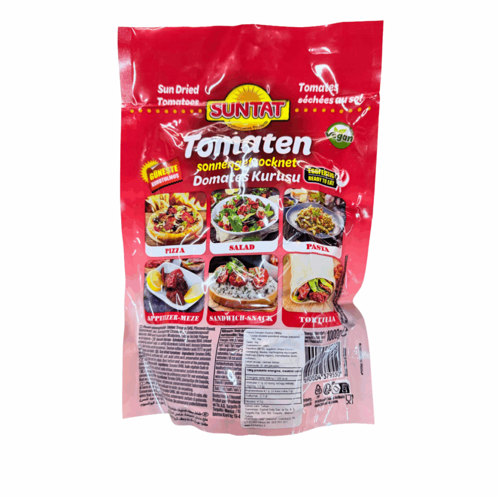 Saulėje Džiovinti Pomidorai Aliejuje (Vakuume) SUNTAT | 1 kg