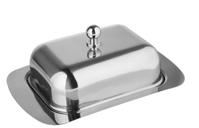 sviestine-a63b4-internetu_reference Roostevabast terasest võitoos kaanega BANQUET, 18.5 cm - Image 1