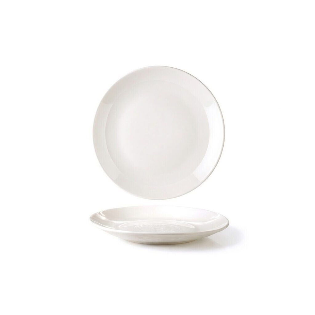 Porcelianinė lėkštė Rinart Cream | 17 cm | Kreminė