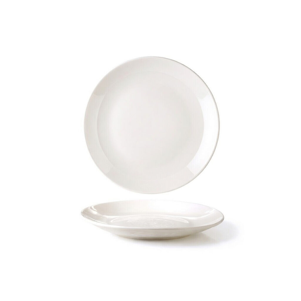 Porcelianinė lėkštė Rinart Cream | 19 cm | Kreminė