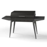 Kokkupandav grill-mangal „Classic 600“ | 3 mm Teras | Koos kaane ja 2 riiuliga - Image 2