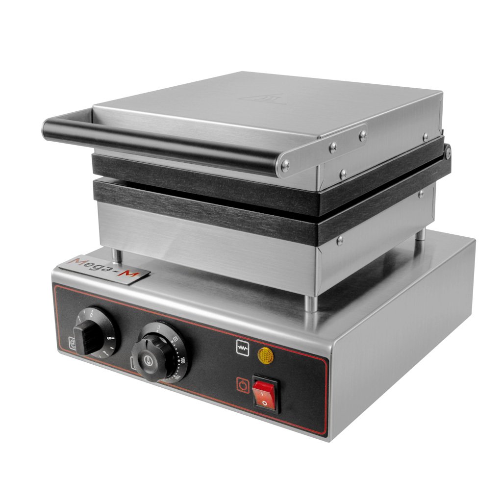 Gofrownica-gastronomiczna-Mega-M-prostokatna-4×6-2-kW-MTP007075-3 Elektrinė vaflinė Mega-M
