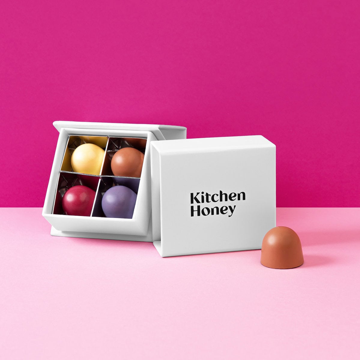 Kichen-Honey-9-1 Saldainiai su medumi BONBON | 4 vnt.