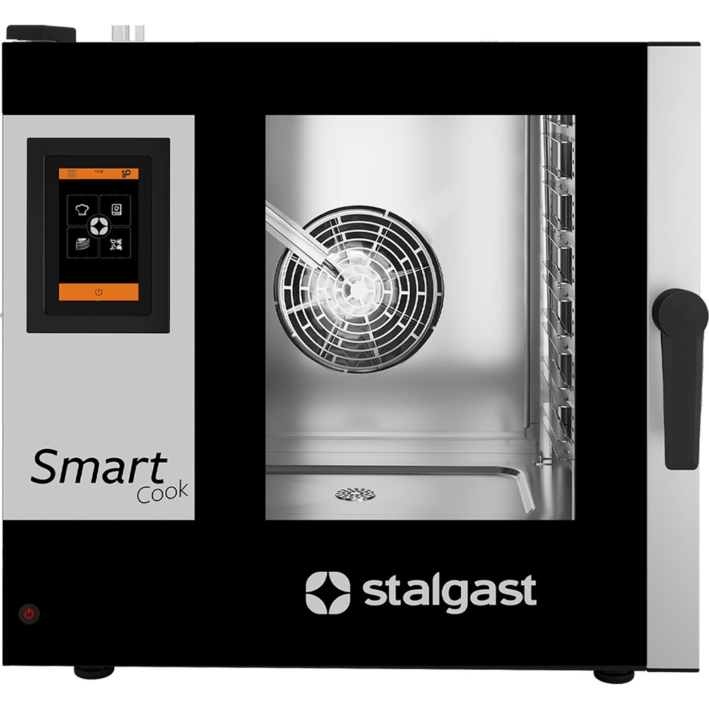 Piec-konwekcyjno-parowy-Stalgast-SmartCook-7-GN-11-9100047-102-kW-dotykowy-MTP003875 Konvekcinė garų krosnis Stalgast SmartCook 7 GN 1/1