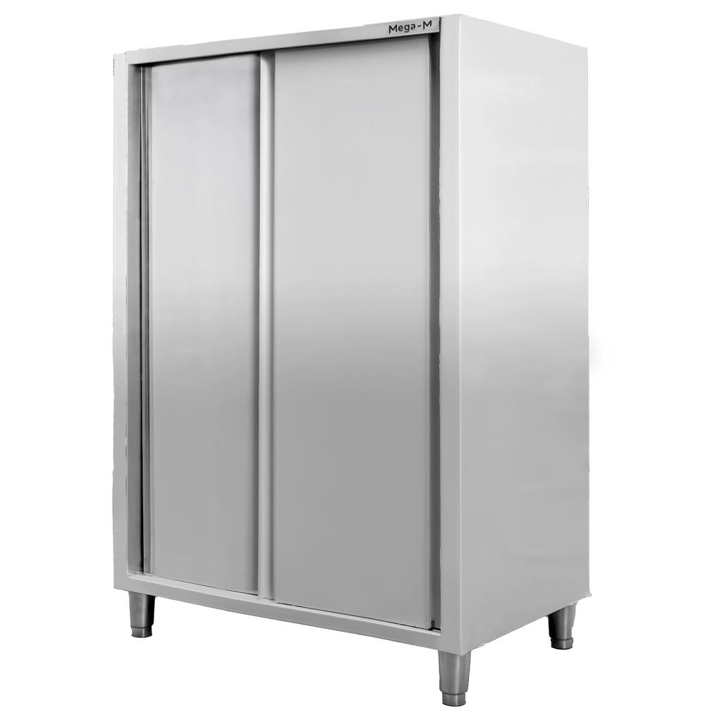 Szafa-gastronomiczna-przelotowa-Mega-M-2-drzwiowa-120x60x180-cm-stal-nierdzewna-MTP001882 Gastronominė spinta Mega-M 120x60x180 cm
