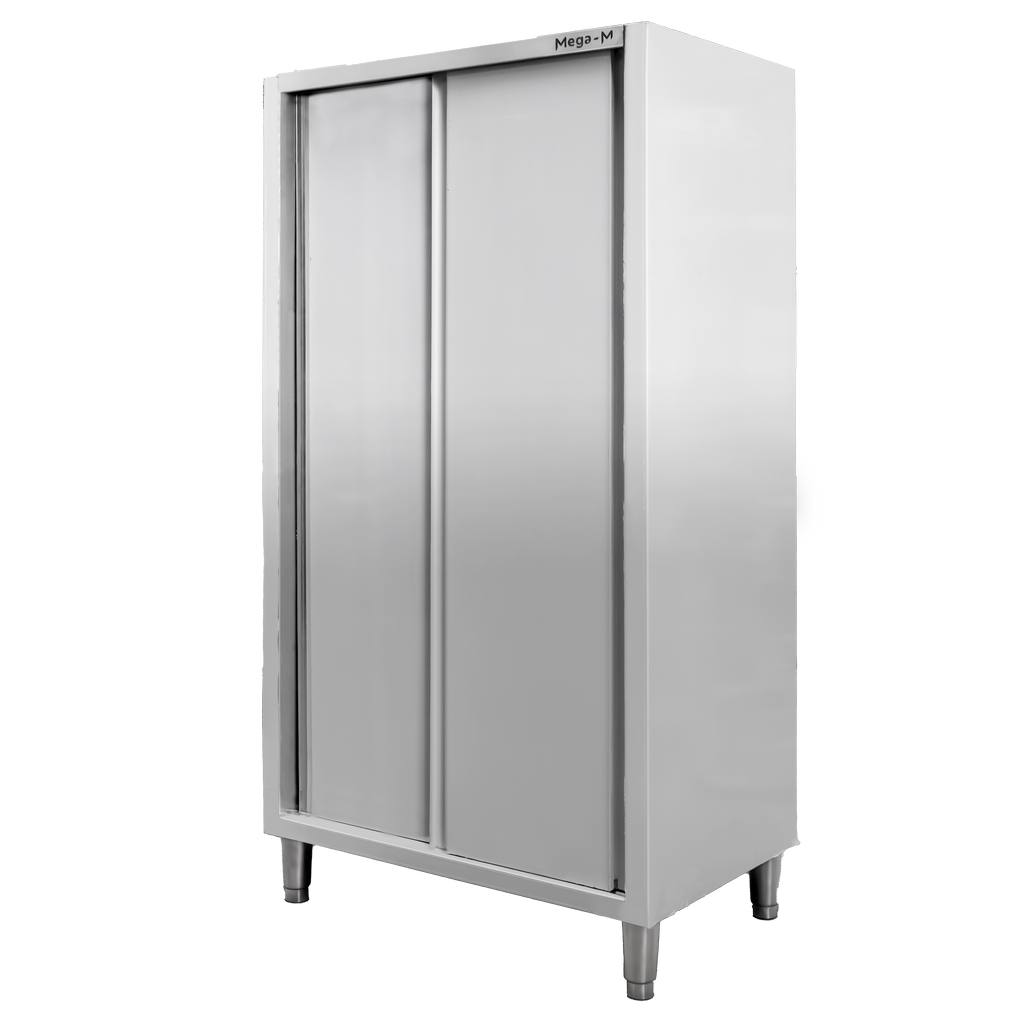 Szafa-gastronomiczna-przelotowa-Mega-M-2-drzwiowa-80x50x180-cm-stal-nierdzewna-MTP001889 Dvipusė gastronominė spinta Mega-M