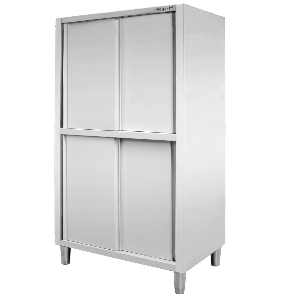 Szafa-gastronomiczna-przelotowa-Mega-M-4-drzwiowa-100x50x180-cm-stal-nierdzewna-MTP001784 Dvipusė gastronominė spinta Mega-M
