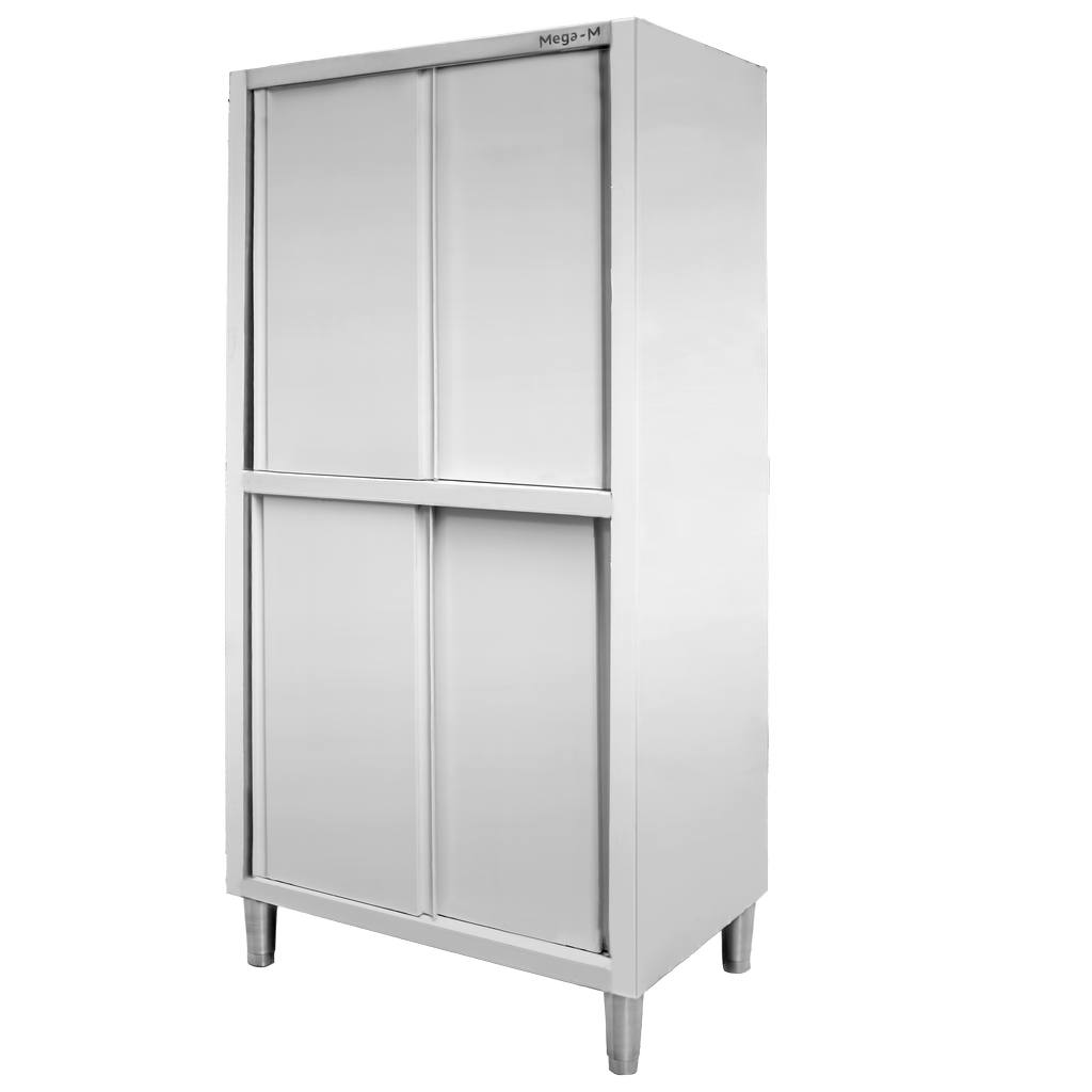 Szafa-gastronomiczna-przelotowa-Mega-M-80x50x180-cm-stal-nierdzewna-MTP001783 Dvipusė gastronominė spinta Mega-M 80x50x180 cm