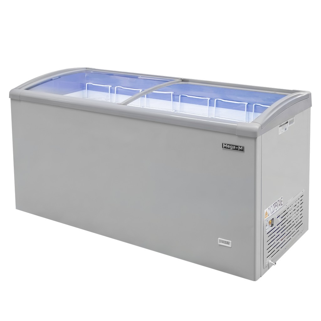 Zamrazarka-skrzyniowa-przeszklona-263L-Mega-M-YETI-X144 Šaldymo dėžė Mega-M YETI X144 263L