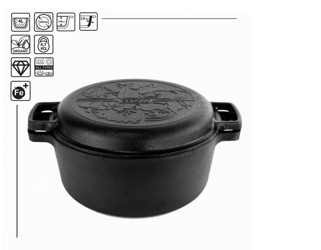 Ketaus keptuvė Maysternya T202 | 24 cm